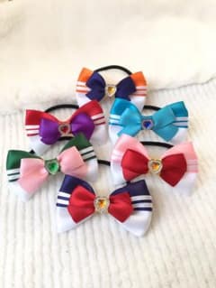 お得な2個セット！セーラー服モチーフリボンのサムネイル
