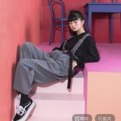 北村匠海さん着用 ニコアンド G1ロングベルト 黒のサムネイル