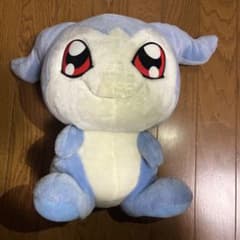 BANDAI 디지몬 어드벤처 02 등신대 티비몬 봉제인형 희소