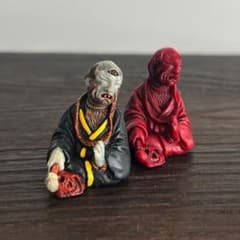 百鬼夜行 妖怪コレクション 陰ノ弐 青坊主 2種セット（天然色/赤根付