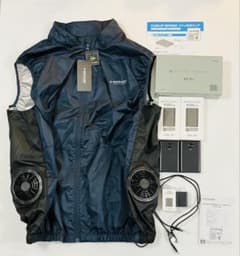 新品同様】ダンロップ DUNLOP 空調ベスト ジャパネットたかた LL