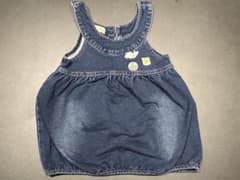 【未使用】子供服 ベビー s.t.closet デニム ジャンパースカート90㎝のサムネイル