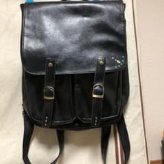《最終値下げ》PUレザー リュックのサムネイル