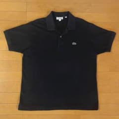 LACOSTE ポロシャツ 黒 Lのサムネイル