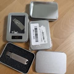 USBメモリ Type-C USB-A 両対応 シルバーのサムネイル