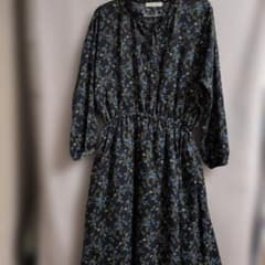 chocol raffine robe 花柄 ロングワンピース