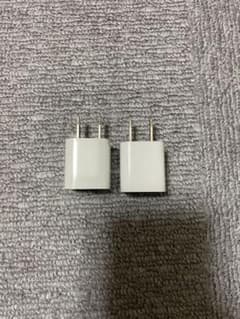 iPhone 純正　充電プラグ2個セットのサムネイル