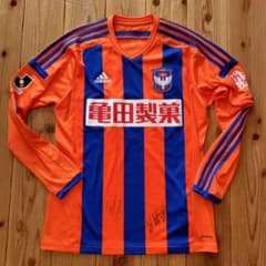 アルビレックス新潟 レプリカユニフォーム XO 長袖 Albirex サイン入り 