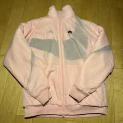 レア NIKE リバーシブル ボアジャケット ピンクのサムネイル