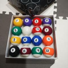 ビリヤードボール 16個セット - メルカリ