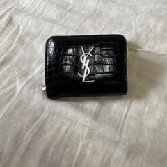 SAINT LAURENT 二つ折り　財布　クロコのサムネイル