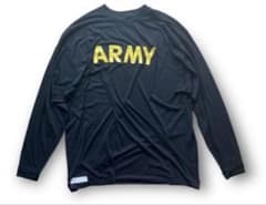 ARMY ミリタリー トレーニング ロングTシャツ 【古着】のサムネイル