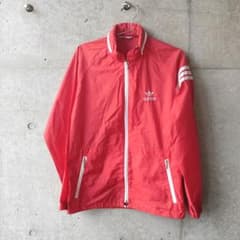 adidas 赤 ジャケット　サイズSのサムネイル