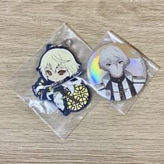 刀剣乱舞 髭切 アクリルキーホルダー＆缶バッジセット（おまけあり