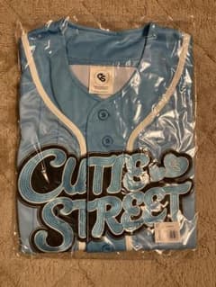 cutie street きゅーすと 推しアピ ユニフォーム 水色 梅田みゆ - メルカリ