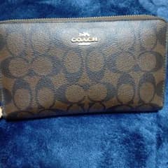COACH モノグラム 長財布 ブラウンのサムネイル