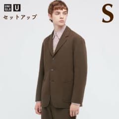 UNIQLO U ジャケット パンツ セットアップ ブラウン ルメール ユニクロ