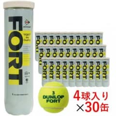 ダンロップ FORT フォート 4球×30缶(120球) DUNLOPのサムネイル