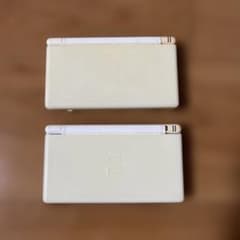 任天堂 DSライト 本体 ホワイト色 2台まとめ売り ジャンク品