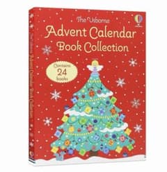 Usborne Advent Calendar 赤 24冊 英語絵本 原書