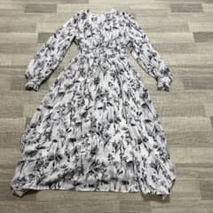 FRAY I.D ワンピース 花柄ホワイト 新品未着用 - メルカリ