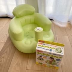 ふんわりバスチェア　お風呂　ベビー　椅子のサムネイル