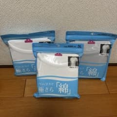 極さら綿 半袖クルーネック 3L 3枚セットのサムネイル