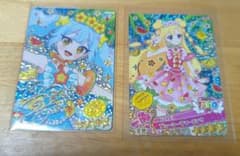 おねがいアイプリ あおい ジューシーサマーブルー サイン+いのりちゃん