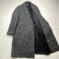 美品　ZARA MANTECO ダブルチェスターコート　マキシ丈 美品•希少サイズ】ZARA ツイードロングダブルチェスターコート マキシ