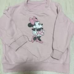 UNIQLO ミニーマウス トレーナー ピンク 90cmのサムネイル