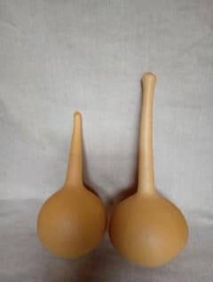 ひょうたん 2個セット 工作素材のサムネイル