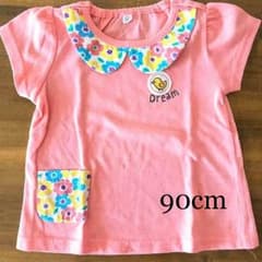 ポイント花柄 半袖Tシャツのサムネイル