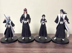 BLEACH フィギュア 4体SET 冬獅郎 恋次 ルキア 白哉 - メルカリ
