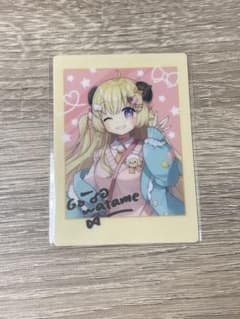 ホロライブ 角巻わため チェキ風カード ローソンのサムネイル