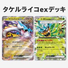セット売りで100円割引可能】タケルライコexデッキ 構築済みデッキ