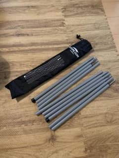 Soomloom outdoorポール　タープポール　テントポール　グレーのサムネイル