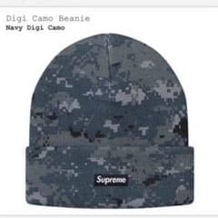 supreme ニット帽 ネイビーのサムネイル