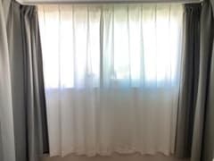 レースプリーツカーテン(2枚)のサムネイル