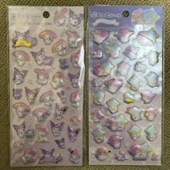 サンリオ　ぷくっとシール　2枚組のサムネイル