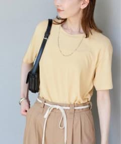 新品 JOURNAL STANDARD ビンテージVISベアテンT イエローのサムネイル
