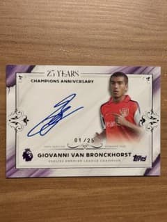 1/25 팬 브롱크홀스트 직접 쓰기 기호 Topps 1st