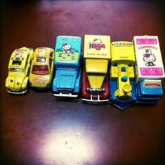 ハローキティ  ミニカー6個セットのサムネイル