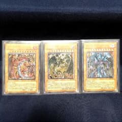 遊戯王 三幻魔 SOI-JP レリーフ ウリア・ハモン・ラビエル UL 3種
