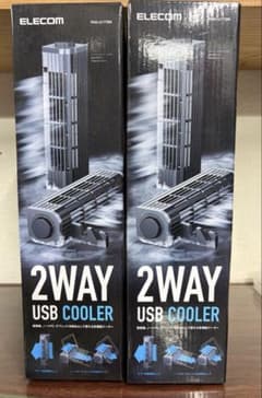ELECOM FAN-U177BK USBファン ブラック　扇風機　エレコムのサムネイル