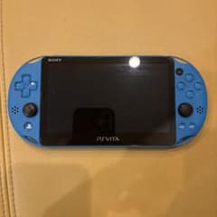 10-212【液晶画面綺麗】PSVITA PCH-2000 アクアブルーのサムネイル