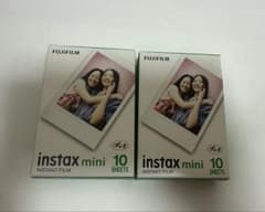 FUJIFILM instax mini インスタントフィルム 2箱(20枚)のサムネイル