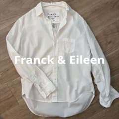 フランクアンドアイリーン モデル EILEEN スキッパーシャツ ホワイト おすすめ⭐︎フランクアンドアイリーン スキッパーシャツ Eileen