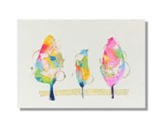 絵画 油絵 原画 北欧 樹 アート インテリア プレゼント SM - メルカリ