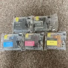 ブラザープリンター用インク4色5点セット ブラックのみ×2のサムネイル