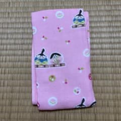 *さいか ガーゼタオル/フェイスタオル お雛様柄のサムネイル